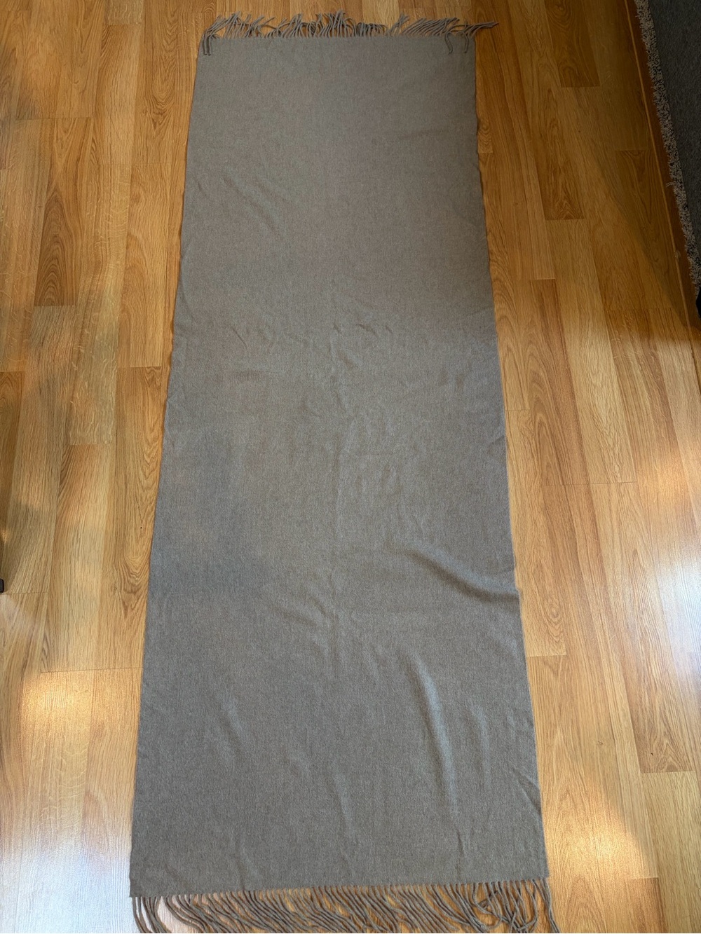 Nordstrom Taupe Cashmere Wrap/Scarf